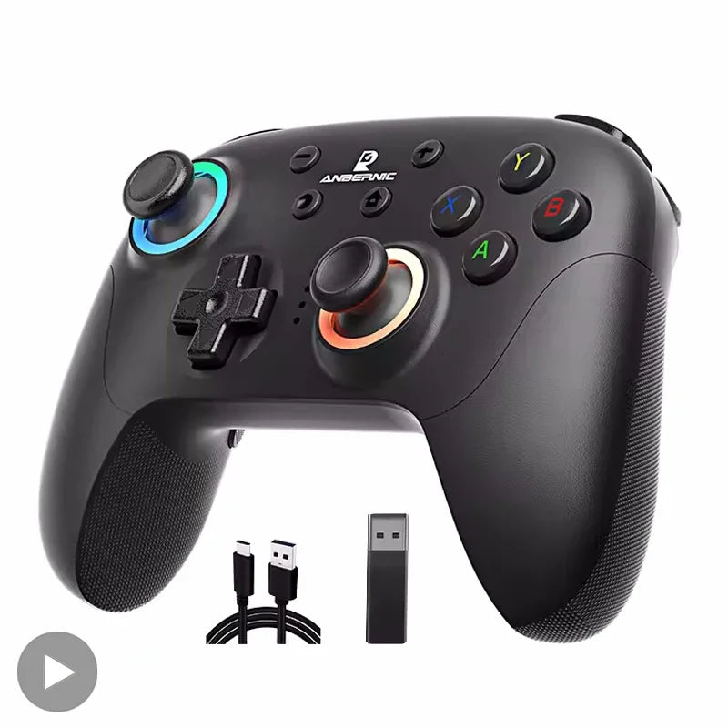 Wireless Bluetooth Wired USB Gamepad Gaming Control For Switch iPhone Android IOS Mobile PC Phone Cell Controller Hall Game Pad